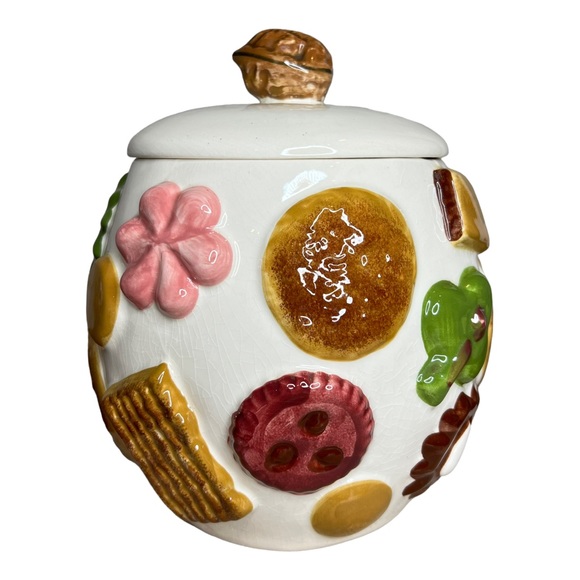 Los Angeles Potteries Kitchen Vintage Los Angeles Pottery Cookies All Over Collector Cookie